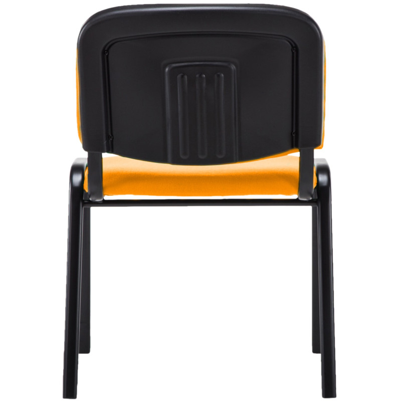 Silla De Conferencia Ken V2 En Tela Naranja
