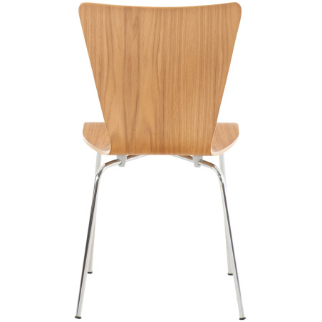 Chaise visiteur en chêne Aaron