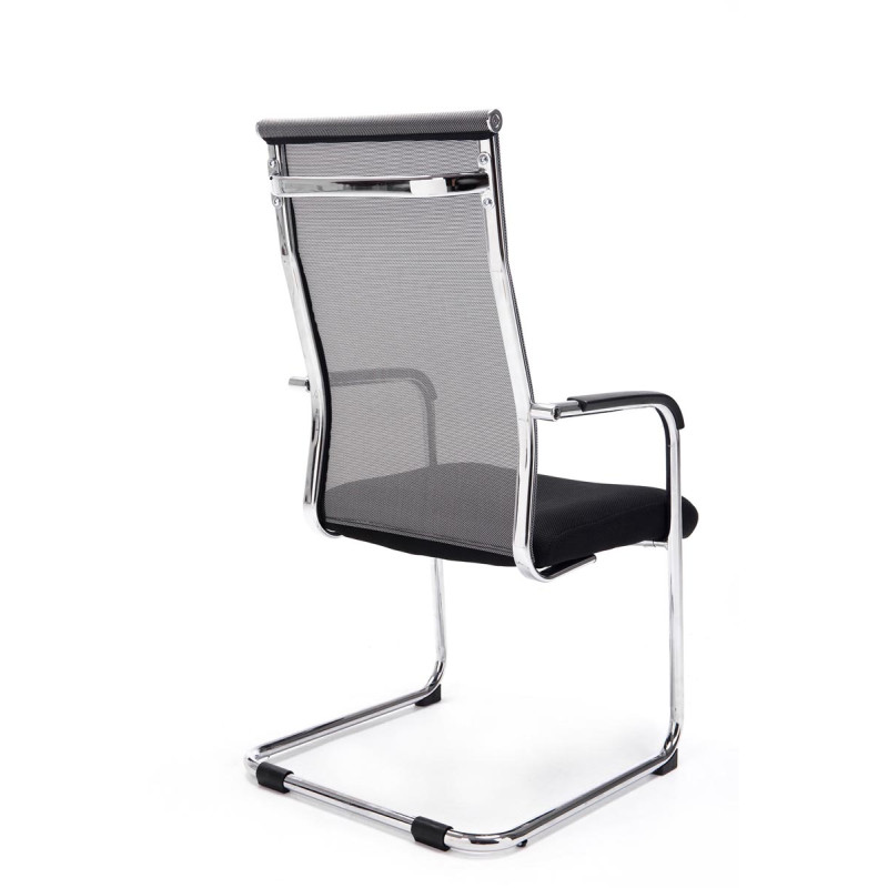 Chaise visiteur Brenda V2 grise