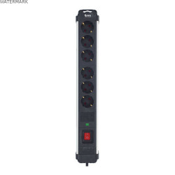 Multiprise 6 Prises avec Interrupteur TM Electron 230 V
