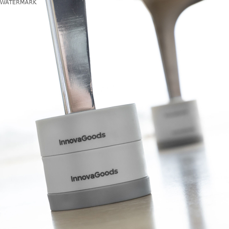 Jeu de Pieds Anti-vibrations Empilables Novib InnovaGoods 4 Unités