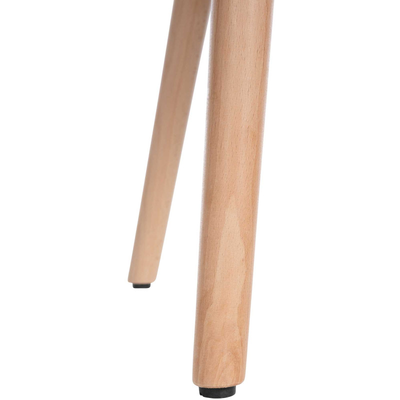 Sedia visitatore Utrecht in tessuto Beige,natura