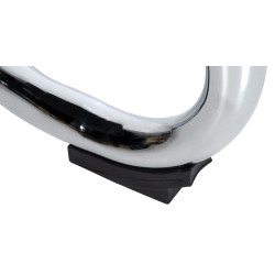Chaise visiteur chrom?e Denny