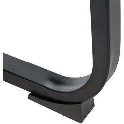 Silla De Conferencia Anubis En Tela Negro/negro