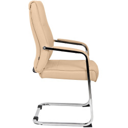 Lot de 2 chaises visiteurs Hobart kaki