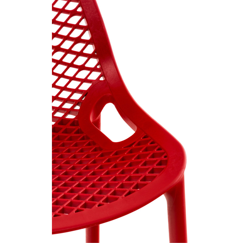 Sgabello da bar rosso Air