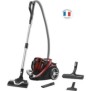 ROWENTA Aspirateur sans sac Silence Force Cyclonic Parquet, Capacité 2,5 L, Silencieux, Rouge et gris RO7649EA