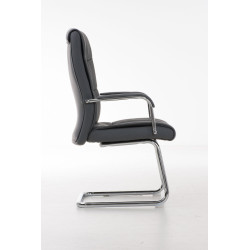 Chaise visiteur Caro grise