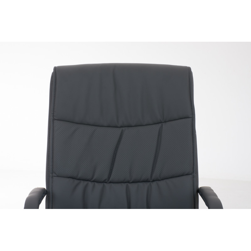 Chaise visiteur Caro grise