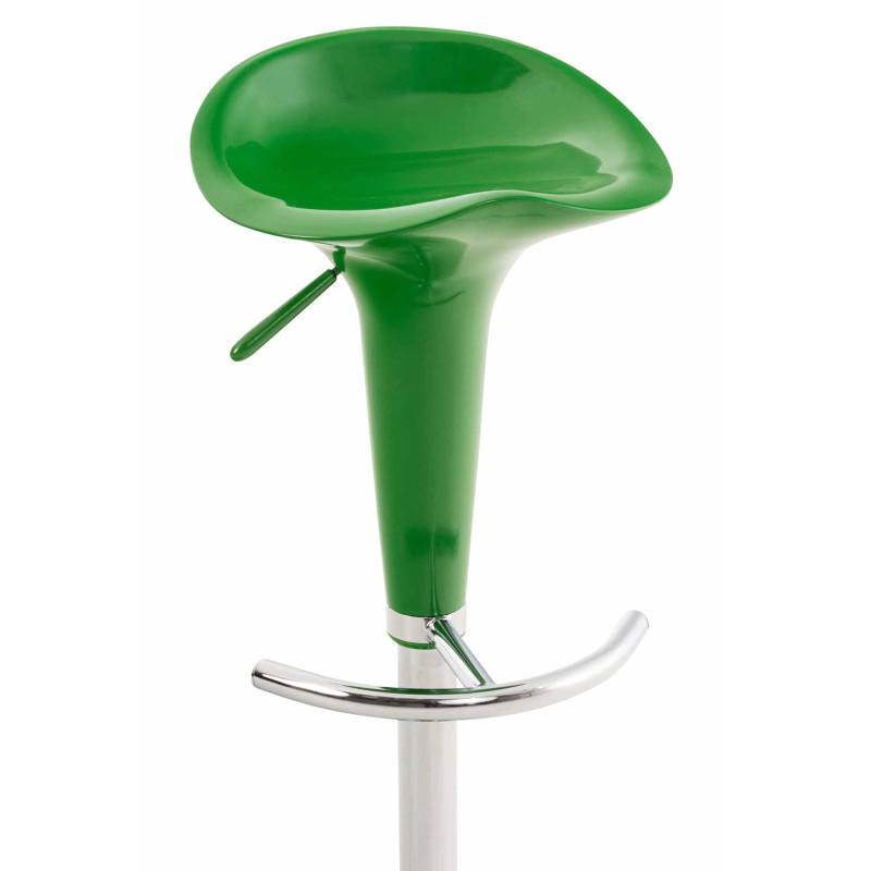 Ensemble de 2 tabourets de bar Saddle vert