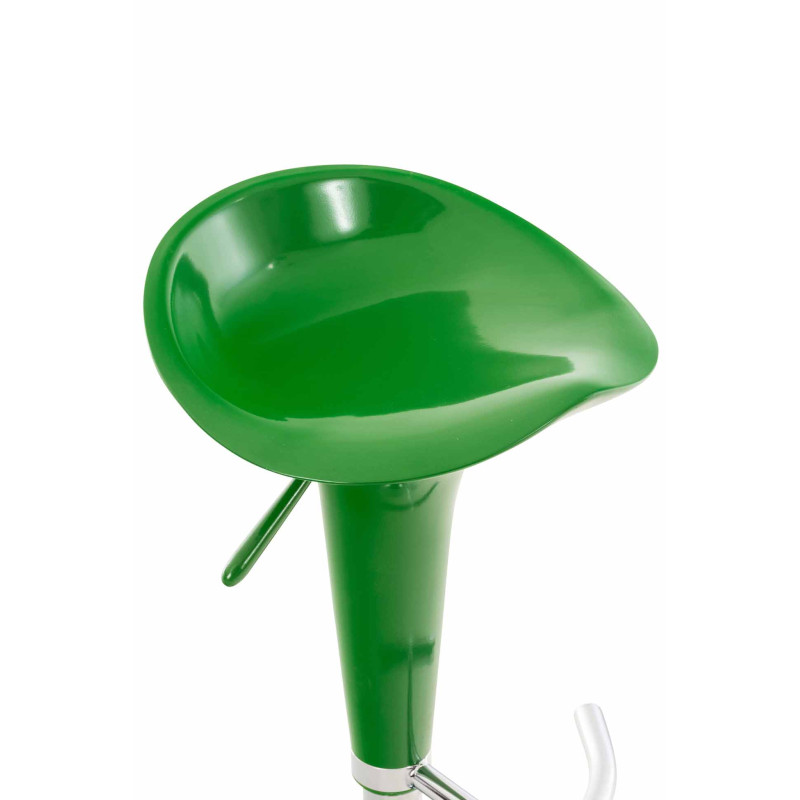 Ensemble de 2 tabourets de bar Saddle vert
