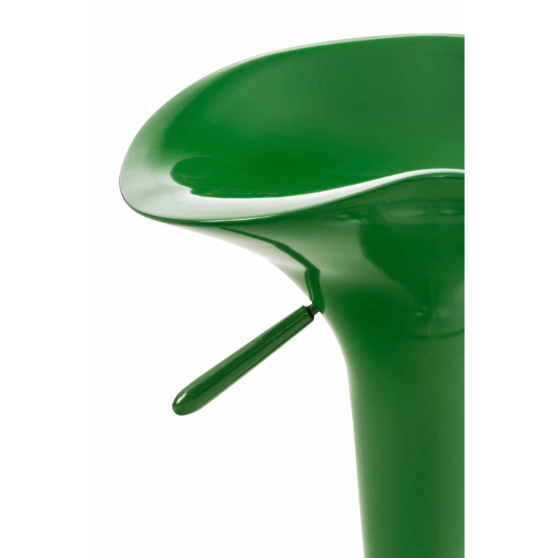 Ensemble de 2 tabourets de bar Saddle vert