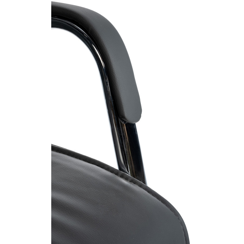 Chaise visiteur Sievert grise