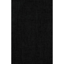 Chaise visiteur Kingston en tissu naturel/noir