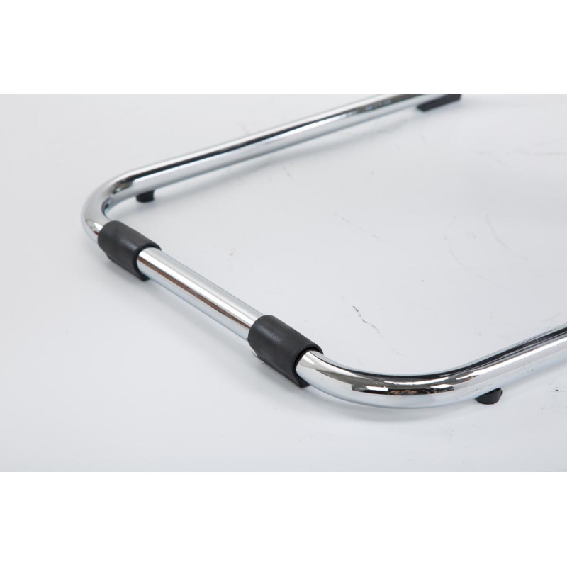 Chaise visiteur Sievert tissu noir