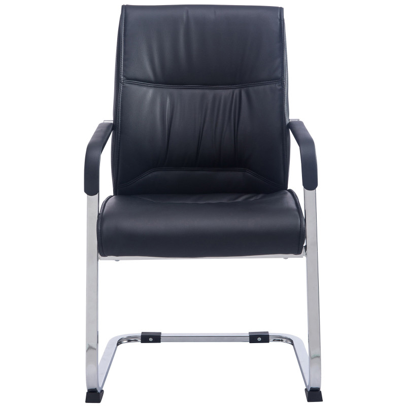 Fauteuil visiteur XL Anubis noir