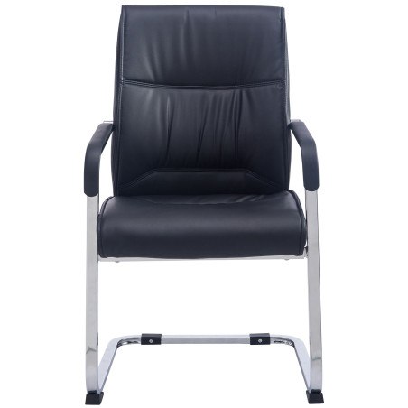 Fauteuil visiteur XL Anubis noir