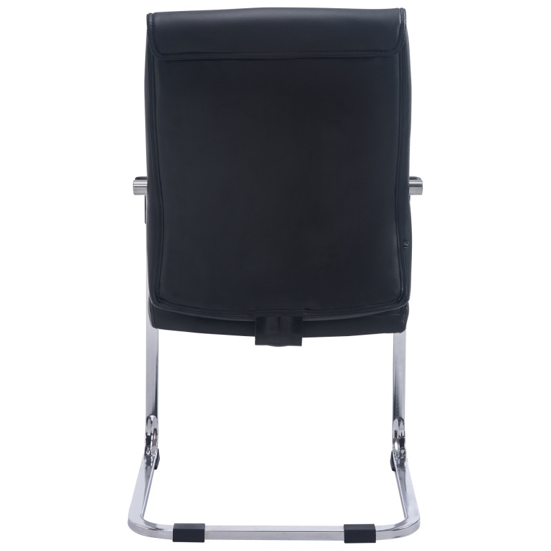 Fauteuil visiteur XL Anubis noir