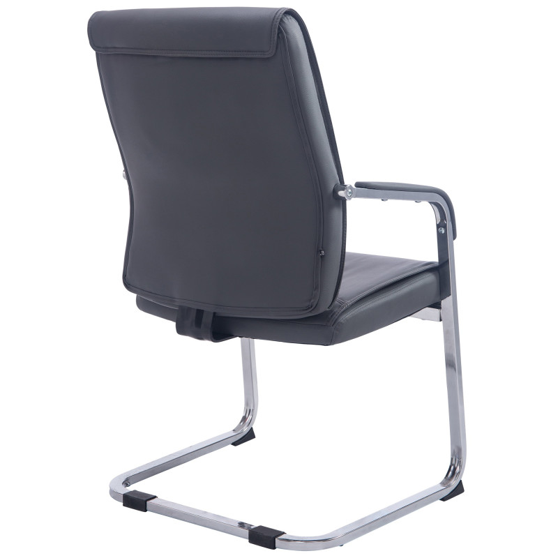 Fauteuil visiteur XL Anubis gris