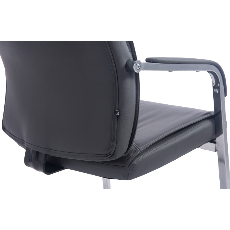 Fauteuil visiteur XL Anubis gris