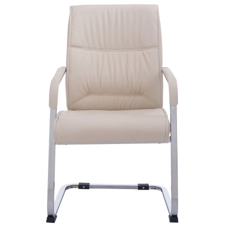 Fauteuil visiteur XL Anubis cr?me