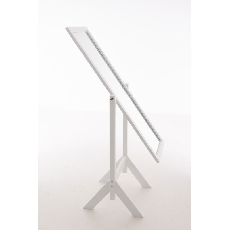 Miroir sur pied Elvis blanc