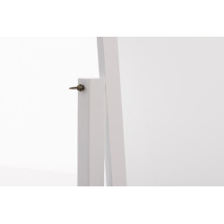 Miroir sur pied Elvis blanc