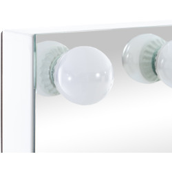 Miroir de coiffeuse blanc Palmdale