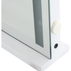 Miroir de maquillage blanc Joliet