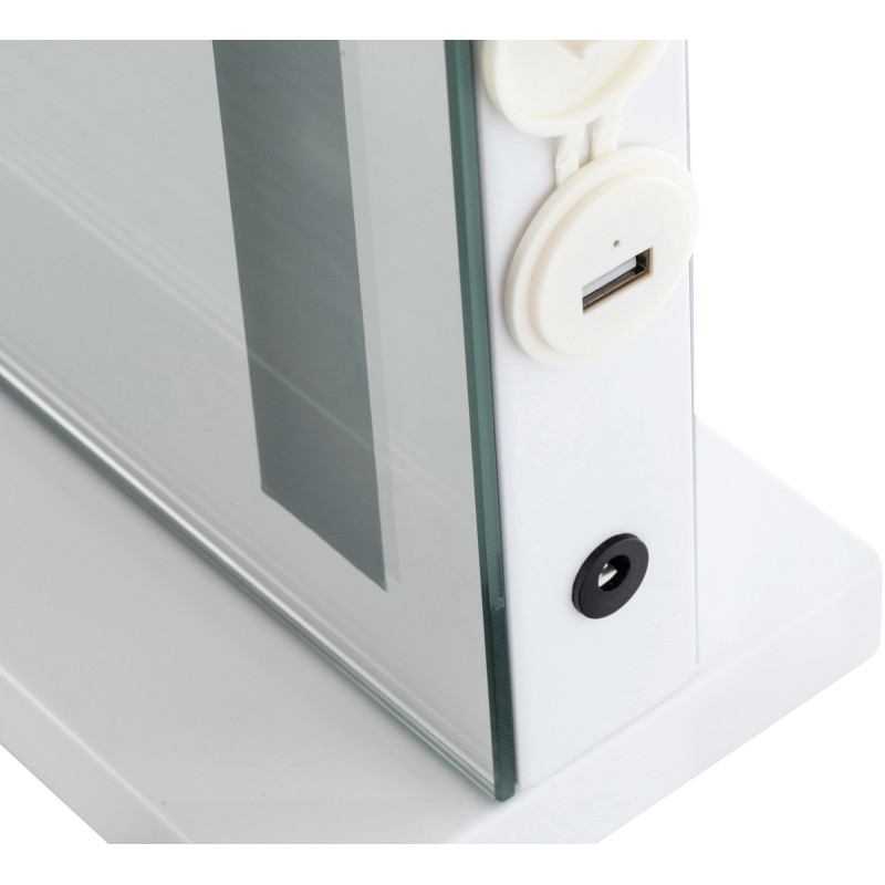 Miroir de maquillage blanc Joliet