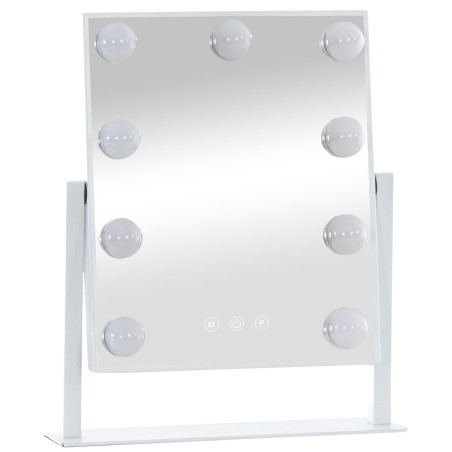 Miroir de maquillage blanc Majuro