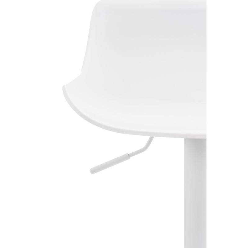 Ensemble de 2 tabourets de bar Aveiro blanc