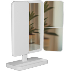 Miroir de maquillage Otley blanc