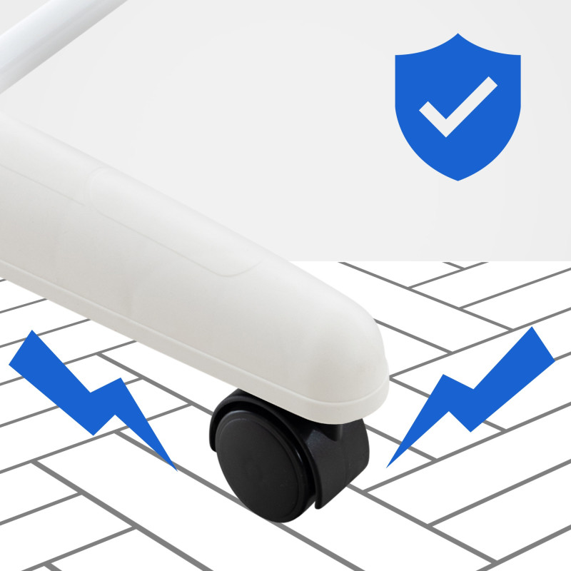 Espejo de pie Nane Oval Blanco