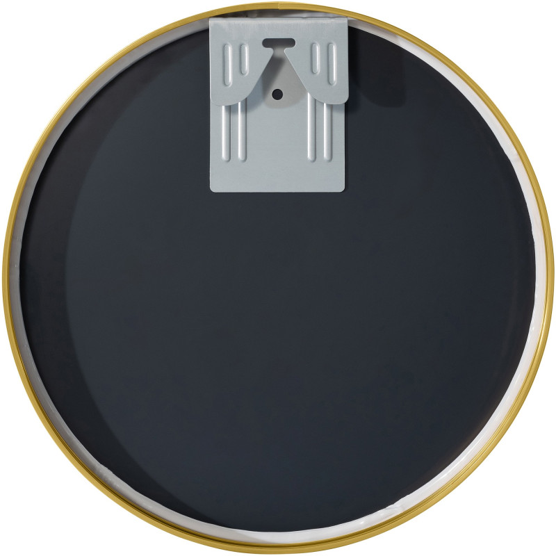 Espejo de pared Elsie dorado brillante,S