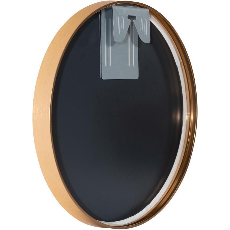 Espejo de pared Elsie dorado mate,S