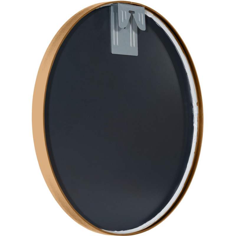 Espejo de pared Elsie dorado mate,M