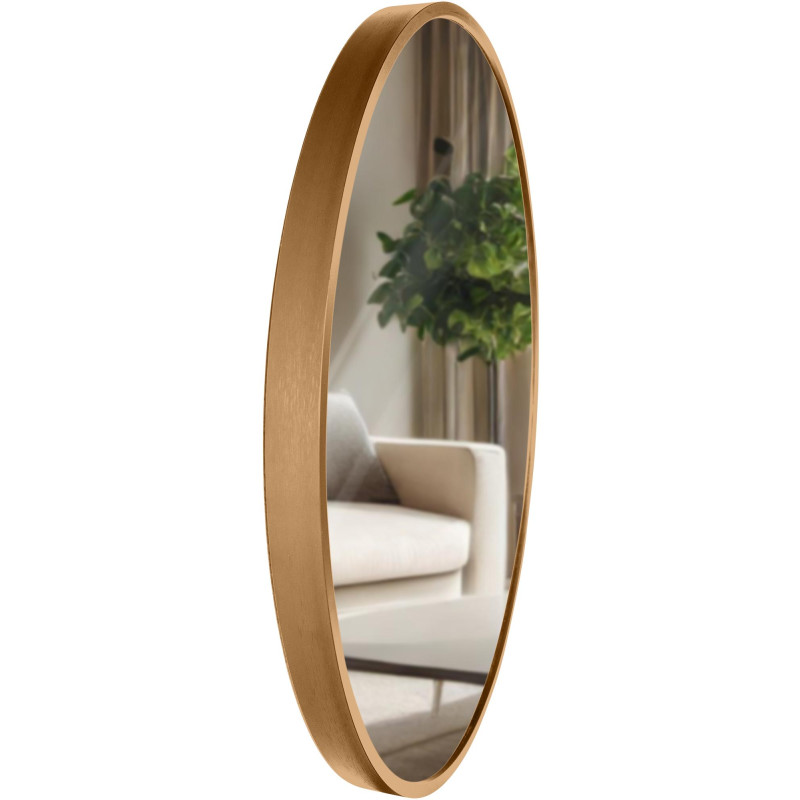 Miroir mural Elsie M, or mat