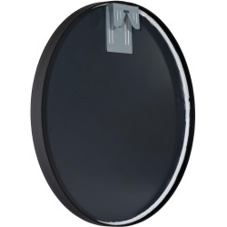 Miroir mural Elsie M, noir