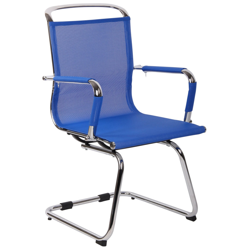 Chaise visiteur Barnet Mesh | bleu