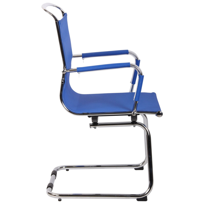 Chaise visiteur Barnet Mesh | bleu