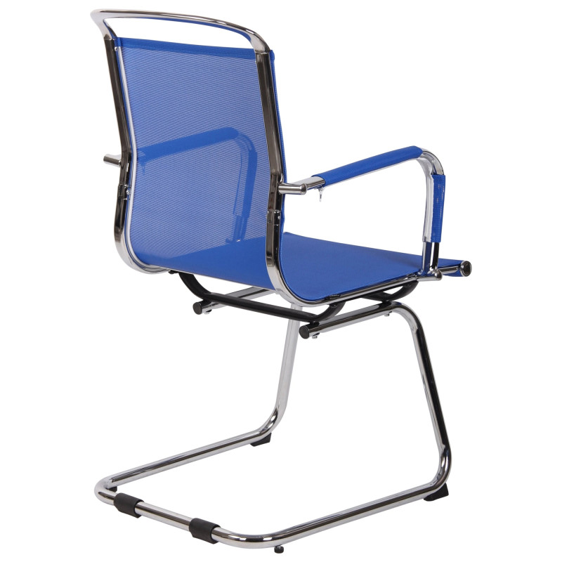 Chaise visiteur Barnet Mesh | bleu