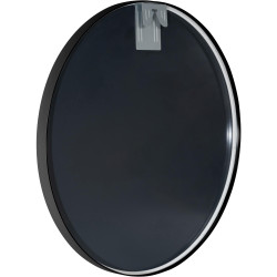 Miroir mural Elsie L, noir