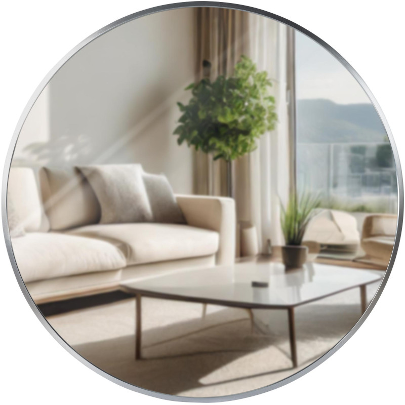 Miroir mural argent? Elsie L