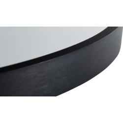 Espejo de pared Elsie Negro,XL