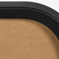 Miroir Gurnee 160x50 cm noir mat