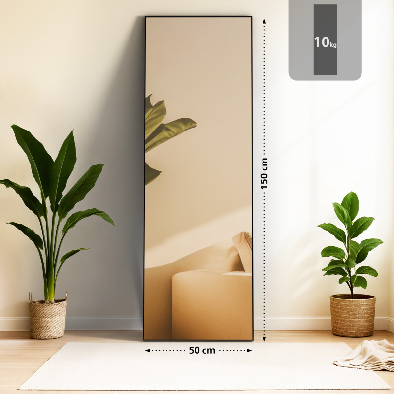 Table haute ronde noire Lamoni