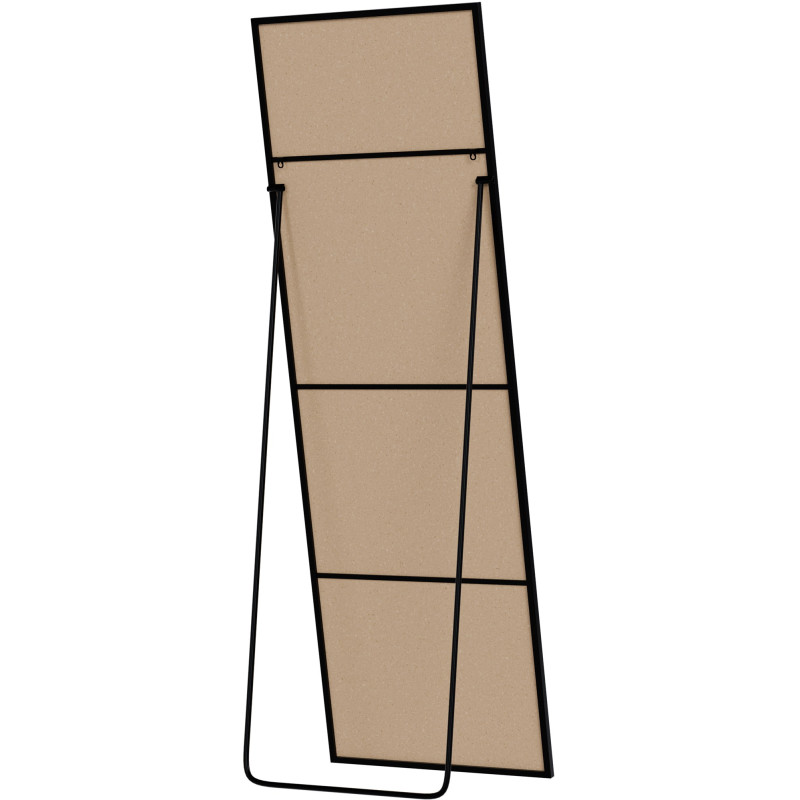 Table haute ronde noire Lamoni