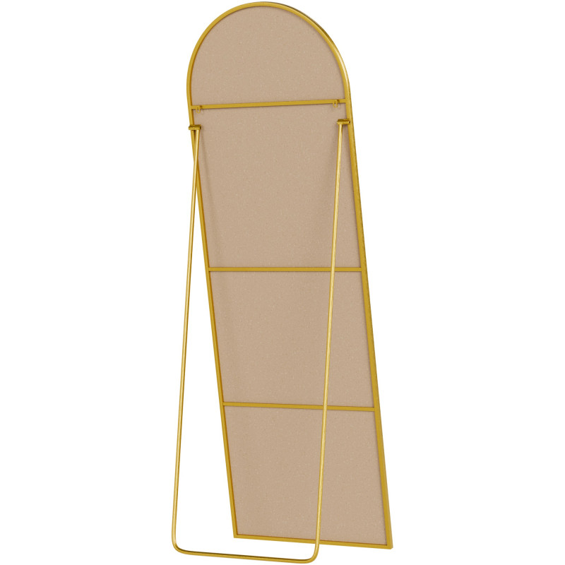 Miroir Moline 150x50 cm finition or brillant