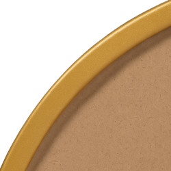 Miroir Moline 150x50 cm finition or brillant